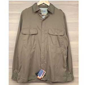 NWT Teva Bark Performance Button Down Sz M
